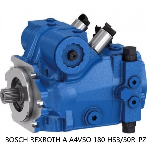 A A4VSO 180 HS3/30R-PZB25K01-S1672 BOSCH REXROTH A4VSO VARIABLE DISPLACEMENT PUMPS