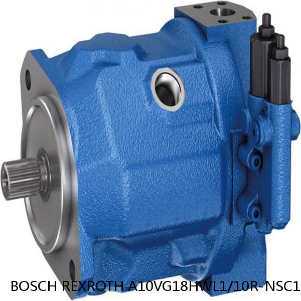 A10VG18HWL1/10R-NSC16F013S-S+AZPF-11 BOSCH REXROTH A10VG AXIAL PISTON VARIABLE PUMP