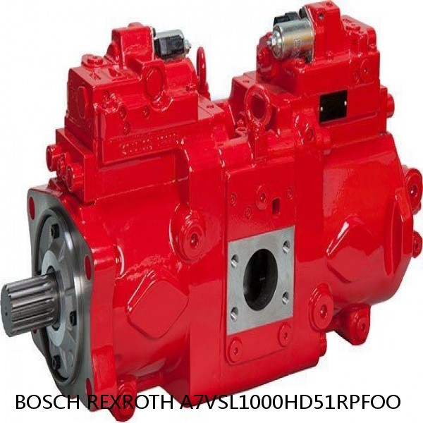 A7VSL1000HD51RPFOO BOSCH REXROTH A7VSL HYDRAULIC PISTON PUMP