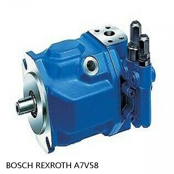 A7V58 BOSCH REXROTH A7V HYDRAULIC PISTON PUMP