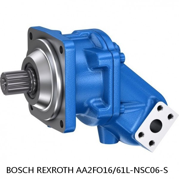 AA2FO16/61L-NSC06-S BOSCH REXROTH A2FO FIXED DISPLACEMENT PUMPS