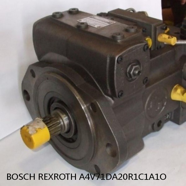 A4V71DA20R1C1A1O BOSCH REXROTH A4V VARIABLE PUMPS