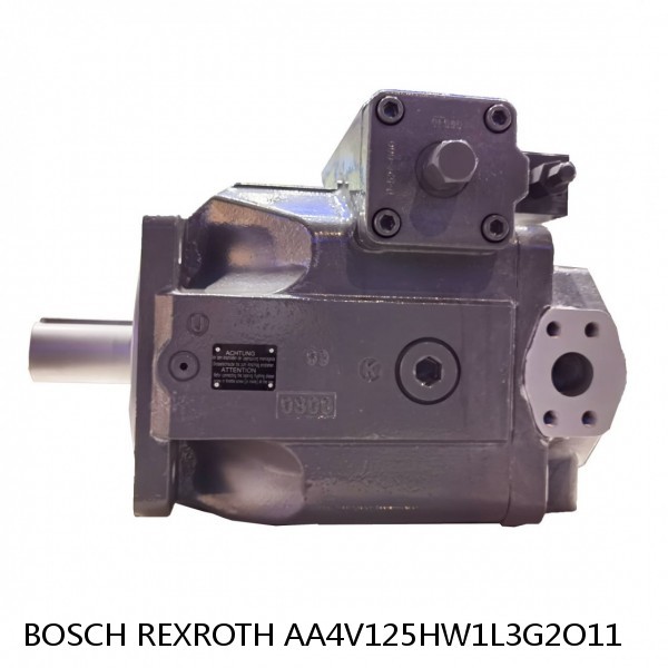 AA4V125HW1L3G2O11 BOSCH REXROTH A4V VARIABLE PUMPS