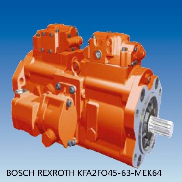 KFA2FO45-63-MEK64 BOSCH REXROTH KFA2FO HYDRAULIC PISTON PUMP