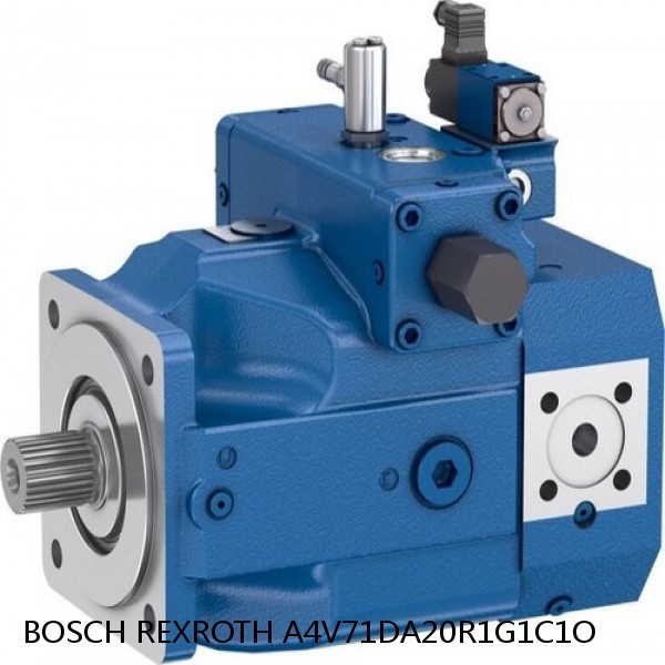 A4V71DA20R1G1C1O BOSCH REXROTH A4V VARIABLE PUMPS