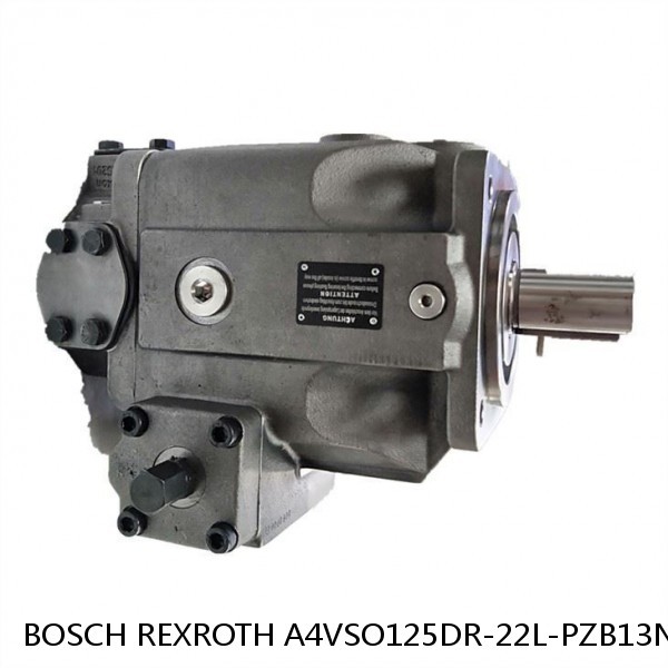 A4VSO125DR-22L-PZB13N BOSCH REXROTH A4VSO VARIABLE DISPLACEMENT PUMPS