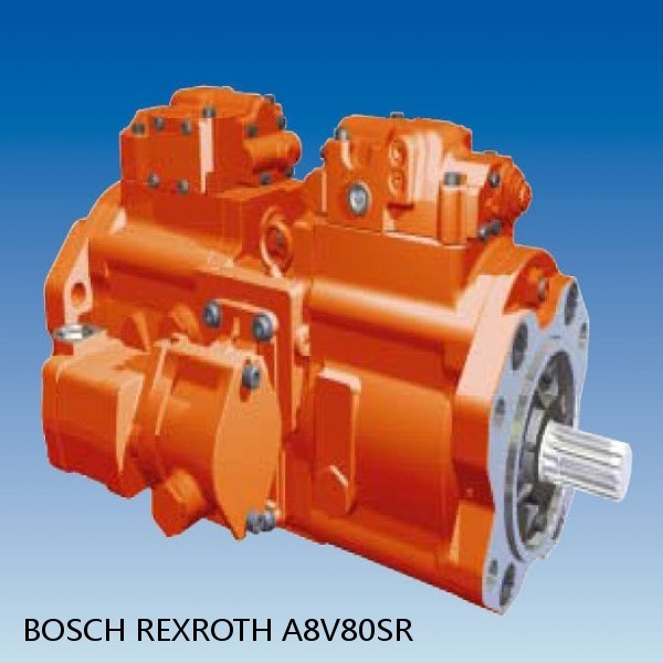 A8V80SR BOSCH REXROTH A8V AXIAL PISTON VARIABLE DOUBLE PUMP