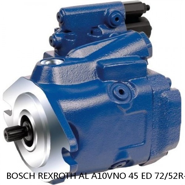 AL A10VNO 45 ED 72/52R-VSC11N00-S3482 BOSCH REXROTH A10VNO AXIAL PISTON PUMPS