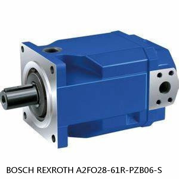 A2FO28-61R-PZB06-S BOSCH REXROTH A2FO FIXED DISPLACEMENT PUMPS