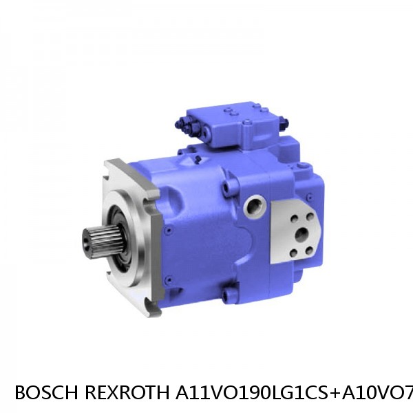 A11VO190LG1CS+A10VO71DFLR BOSCH REXROTH A11VO AXIAL PISTON PUMP