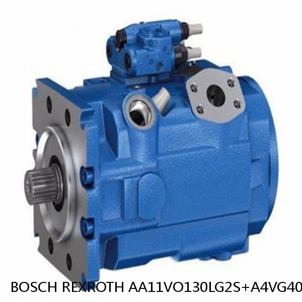 AA11VO130LG2S+A4VG40DWD1 BOSCH REXROTH A11VO AXIAL PISTON PUMP