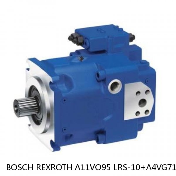 A11VO95 LRS-10+A4VG71 DGD-32 BOSCH REXROTH A11VO AXIAL PISTON PUMP