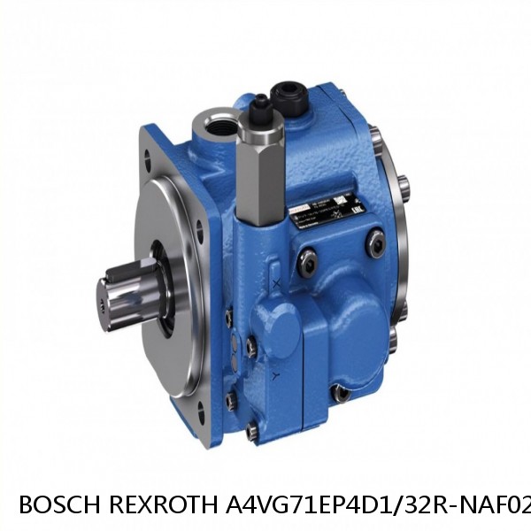 A4VG71EP4D1/32R-NAF02F071FH-S BOSCH REXROTH A4VG VARIABLE DISPLACEMENT PUMPS