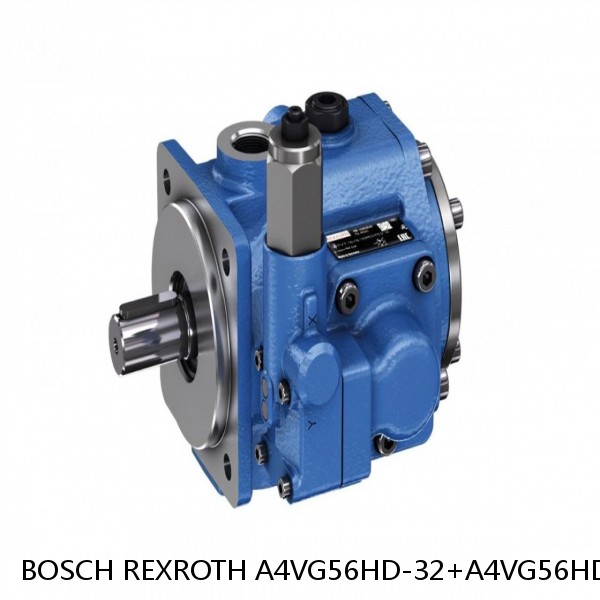 A4VG56HD-32+A4VG56HD-32 BOSCH REXROTH A4VG VARIABLE DISPLACEMENT PUMPS