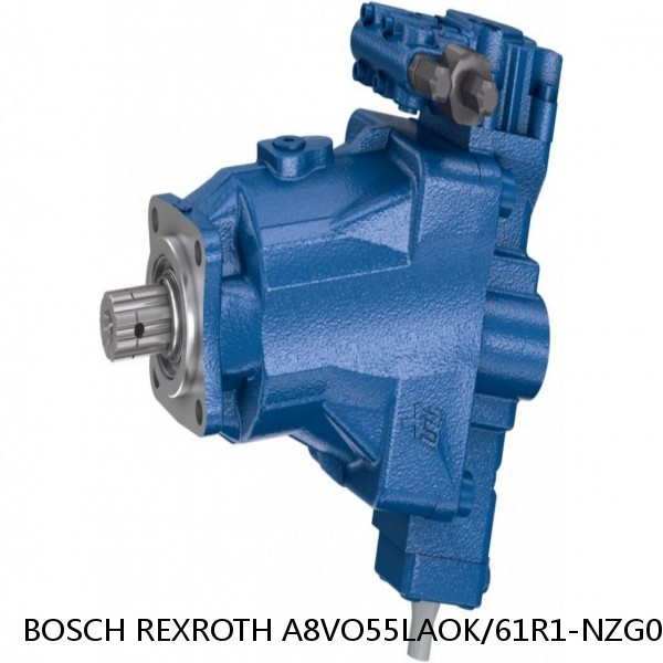 A8VO55LAOK/61R1-NZG05F011 BOSCH REXROTH A8VO VARIABLE DISPLACEMENT PUMPS