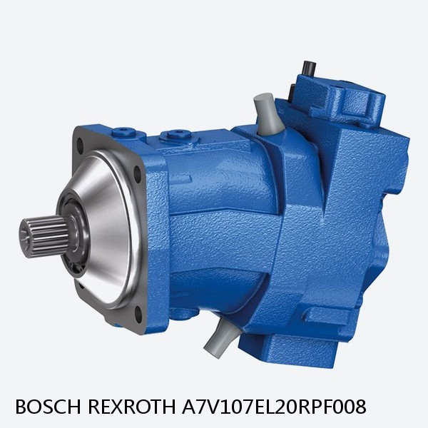 A7V107EL20RPF008 BOSCH REXROTH A7V HYDRAULIC PISTON PUMP