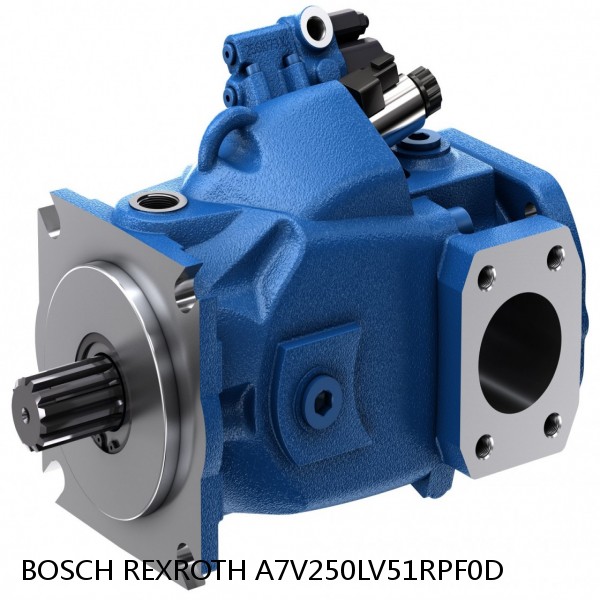 A7V250LV51RPF0D BOSCH REXROTH A7V HYDRAULIC PISTON PUMP