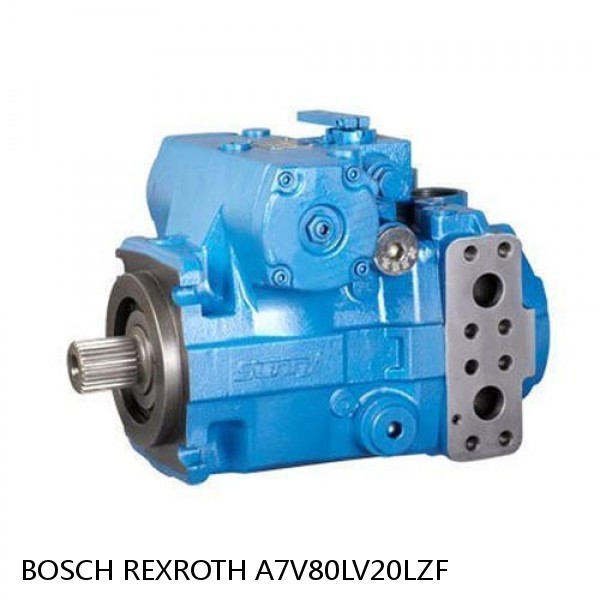 A7V80LV20LZF BOSCH REXROTH A7V HYDRAULIC PISTON PUMP