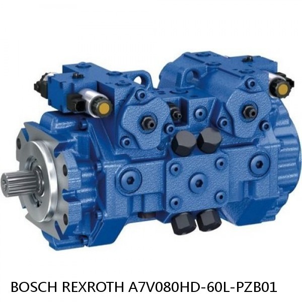 A7V080HD-60L-PZB01 BOSCH REXROTH A7V HYDRAULIC PISTON PUMP