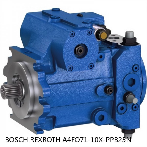A4FO71-10X-PPB25N BOSCH REXROTH A4FO FIXED DISPLACEMENT PUMPS