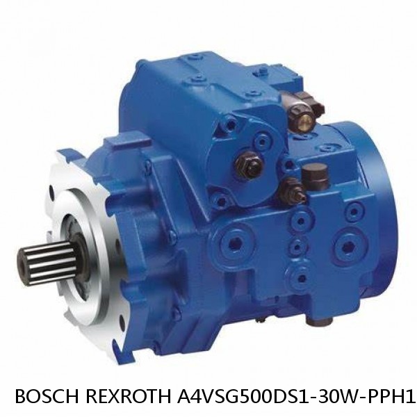 A4VSG500DS1-30W-PPH10K430NE BOSCH REXROTH A4VSG AXIAL PISTON VARIABLE PUMP