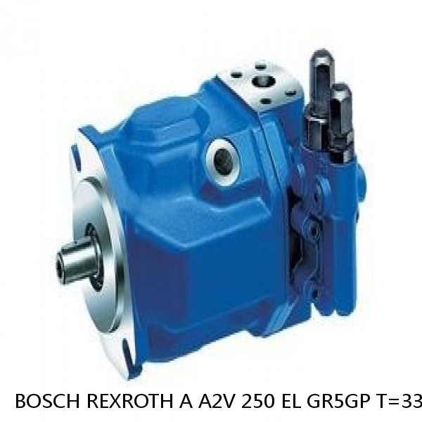 A A2V 250 EL GR5GP T=33 SEC BOSCH REXROTH A2V VARIABLE DISPLACEMENT PUMPS