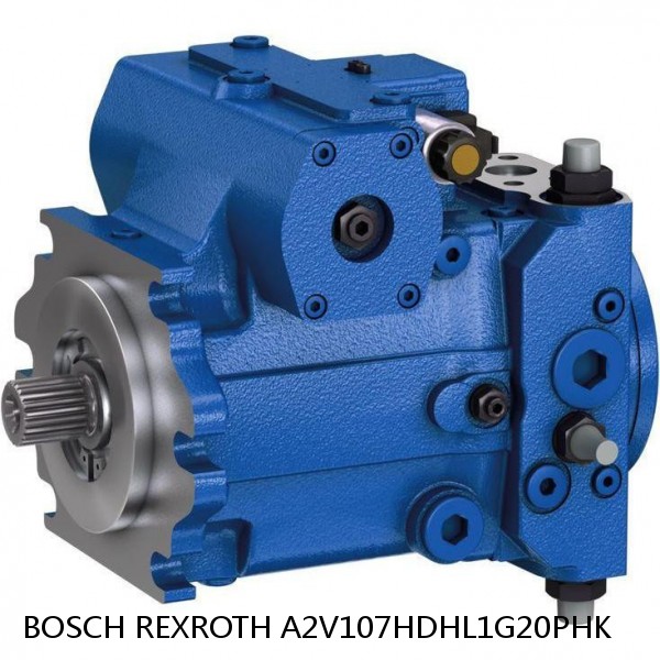 A2V107HDHL1G20PHK BOSCH REXROTH A2V VARIABLE DISPLACEMENT PUMPS