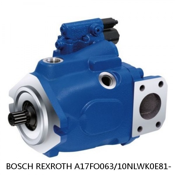 A17FO063/10NLWK0E81- BOSCH REXROTH A17FO AXIAL PISTON PUMP #1 small image