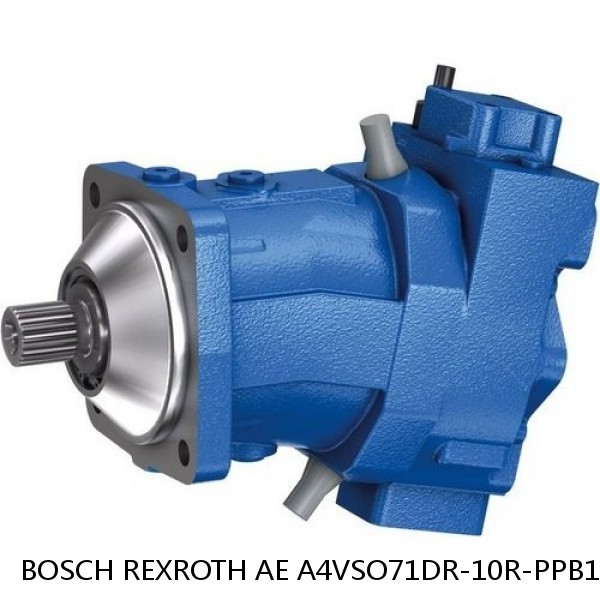 AE A4VSO71DR-10R-PPB13N BOSCH REXROTH A4VSO VARIABLE DISPLACEMENT PUMPS #1 small image