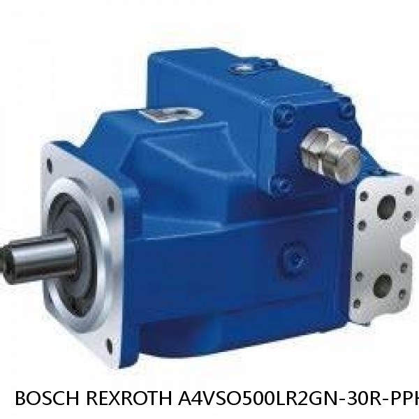 A4VSO500LR2GN-30R-PPH13N BOSCH REXROTH A4VSO VARIABLE DISPLACEMENT PUMPS