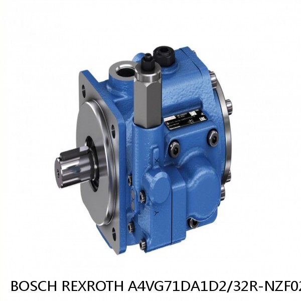 A4VG71DA1D2/32R-NZF02F005SH-S BOSCH REXROTH A4VG VARIABLE DISPLACEMENT PUMPS #1 small image