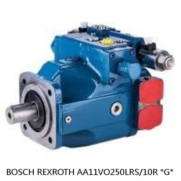 AA11VO250LRS/10R *G* BOSCH REXROTH A11VO AXIAL PISTON PUMP #1 small image