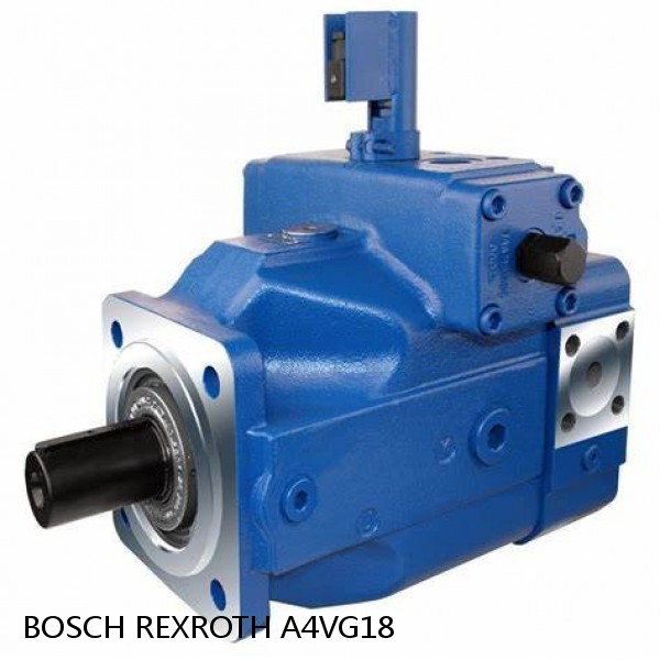 A4VG18 BOSCH REXROTH A4VG VARIABLE DISPLACEMENT PUMPS