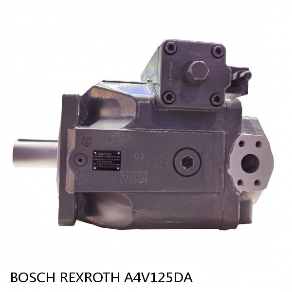 A4V125DA BOSCH REXROTH A4V VARIABLE PUMPS #1 small image