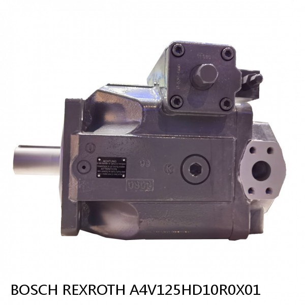 A4V125HD10R0X01 BOSCH REXROTH A4V VARIABLE PUMPS