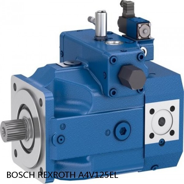 A4V125EL BOSCH REXROTH A4V VARIABLE PUMPS