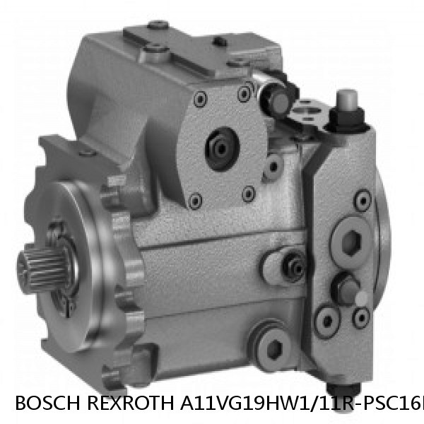 A11VG19HW1/11R-PSC16F011S-S BOSCH REXROTH A11VG HYDRAULIC PUMPS #1 small image