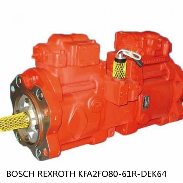 KFA2FO80-61R-DEK64 BOSCH REXROTH KFA2FO HYDRAULIC PISTON PUMP #1 small image