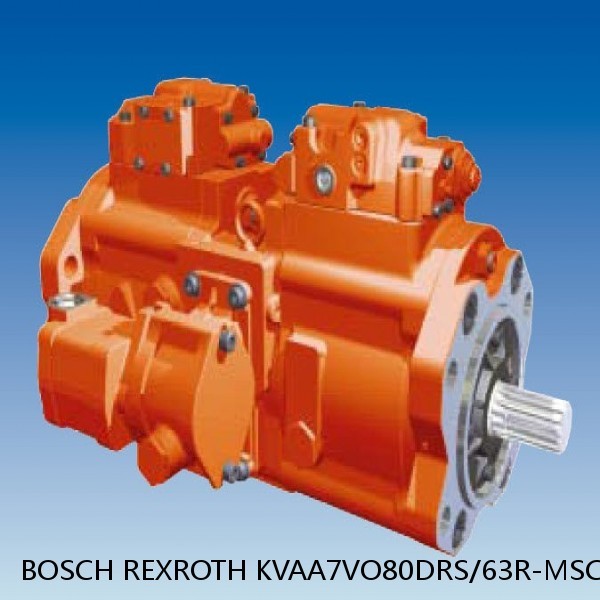 KVAA7VO80DRS/63R-MSC67 BOSCH REXROTH KVA7VO HYDRAULIC PISTON PUMP #1 small image