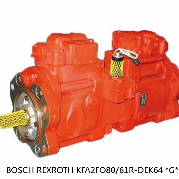 KFA2FO80/61R-DEK64 *G* BOSCH REXROTH KFA2FO HYDRAULIC PISTON PUMP #1 small image