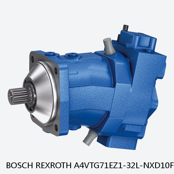 A4VTG71EZ1-32L-NXD10F071SH-S BOSCH REXROTH A4VTG AXIAL PISTON VARIABLE PUMP
