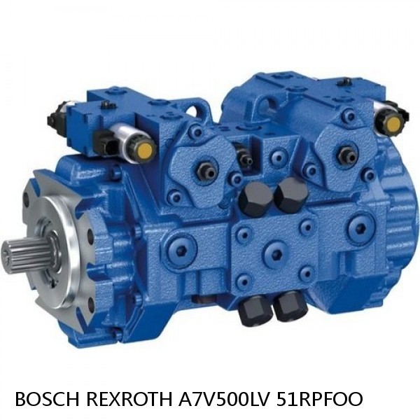 A7V500LV 51RPFOO BOSCH REXROTH A7V HYDRAULIC PISTON PUMP #1 small image