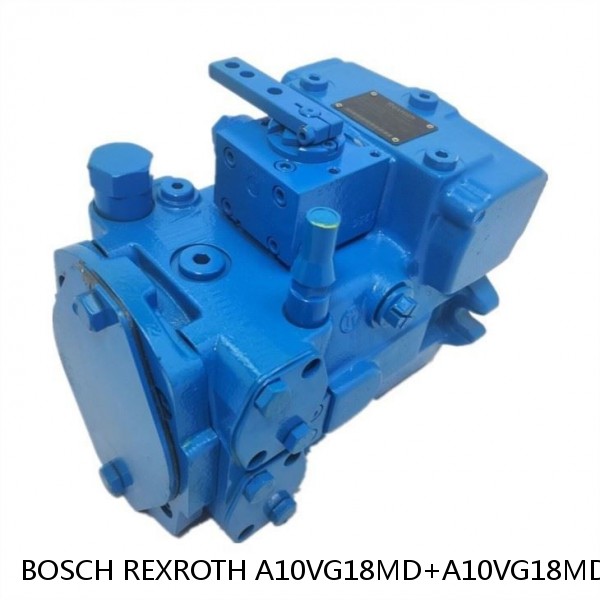 A10VG18MD+A10VG18MD BOSCH REXROTH A10VG AXIAL PISTON VARIABLE PUMP #1 small image