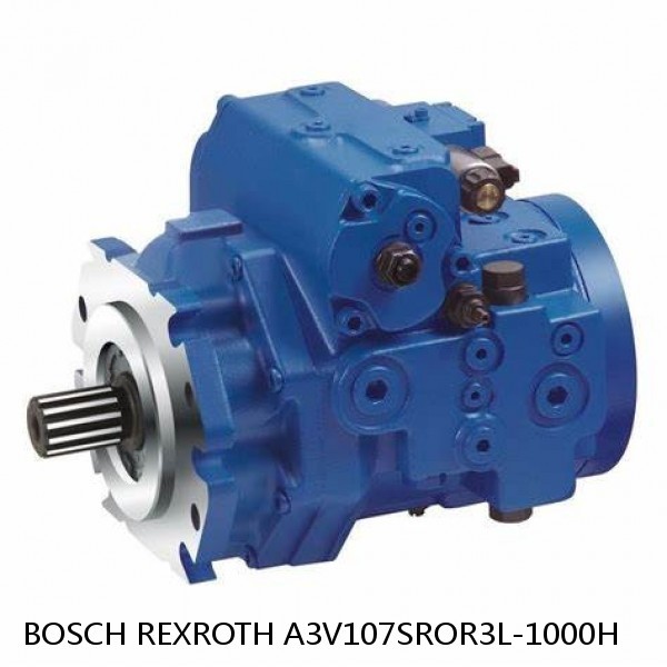 A3V107SROR3L-1000H BOSCH REXROTH A3V HYDRAULIC PUMPS #1 small image