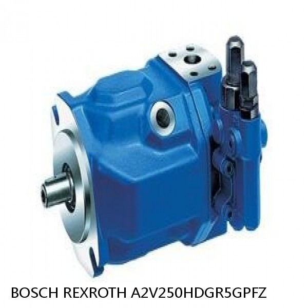 A2V250HDGR5GPFZ BOSCH REXROTH A2V VARIABLE DISPLACEMENT PUMPS