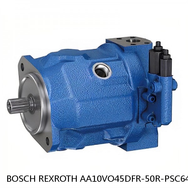 AA10VO45DFR-50R-PSC64N00-SO339 BOSCH REXROTH A10VO PISTON PUMPS #1 image