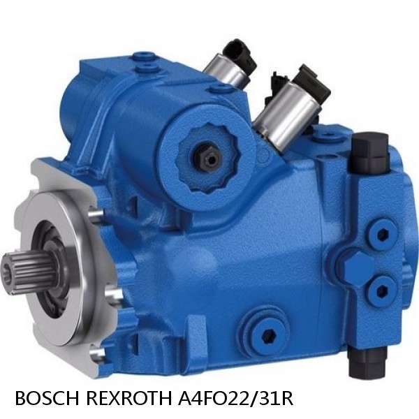 A4FO22/31R BOSCH REXROTH A4FO FIXED DISPLACEMENT PUMPS #1 image