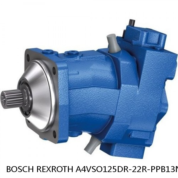 A4VSO125DR-22R-PPB13N BOSCH REXROTH A4VSO VARIABLE DISPLACEMENT PUMPS #1 image