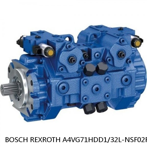 A4VG71HDD1/32L-NSF02F011S BOSCH REXROTH A4VG VARIABLE DISPLACEMENT PUMPS #1 image