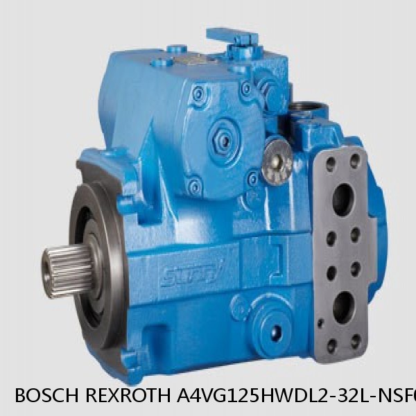 A4VG125HWDL2-32L-NSF02F021S-S BOSCH REXROTH A4VG VARIABLE DISPLACEMENT PUMPS #1 image